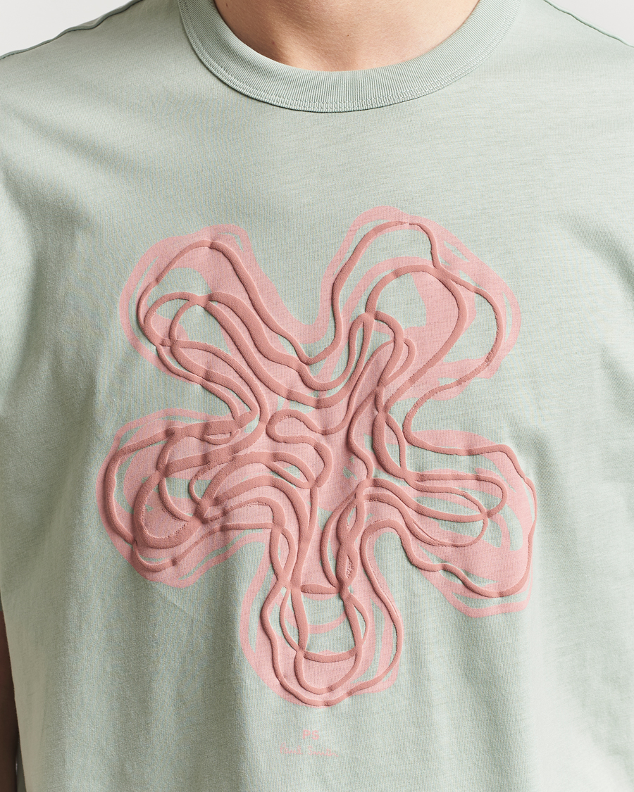 Men | T-Shirts | PS Paul Smith | Yukka Printed T-Shirt Green