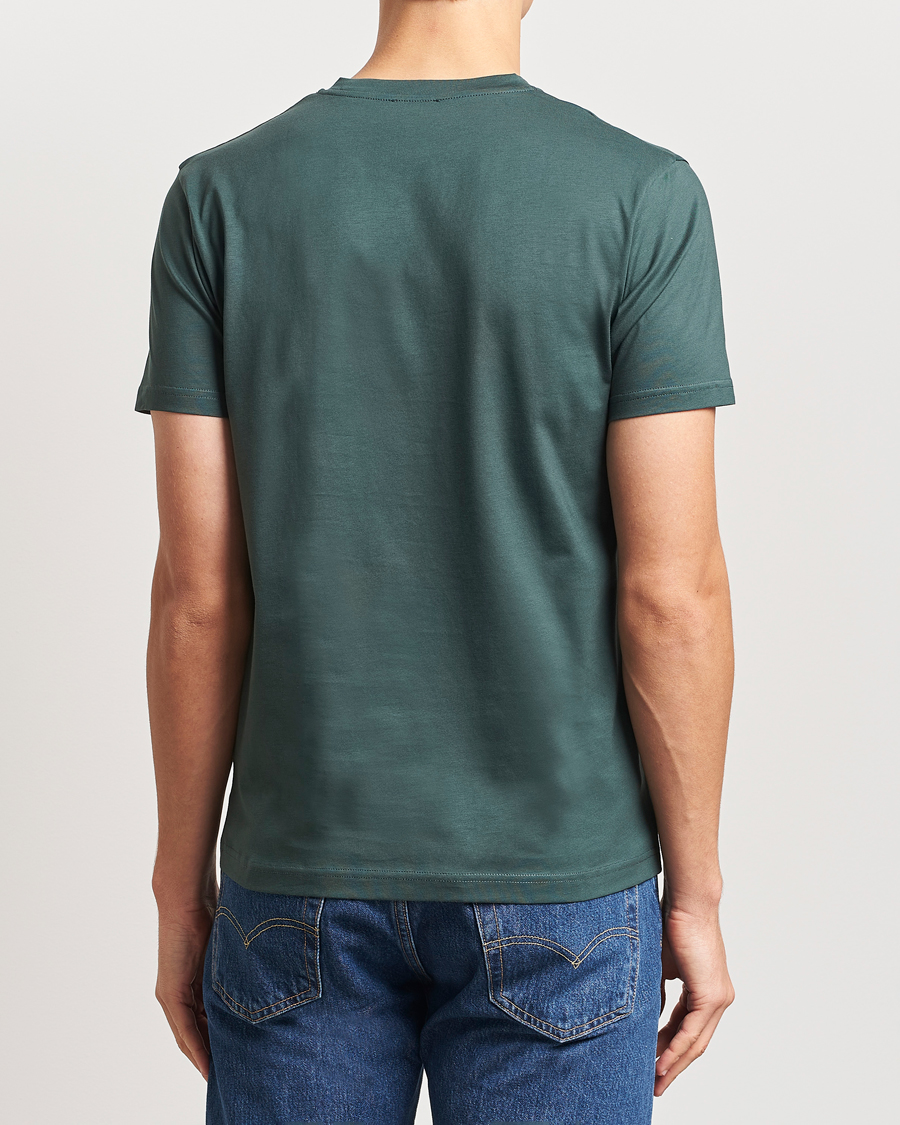 Men | T-Shirts | Sunspel | Riviera Midweight T-Shirt Holly Green