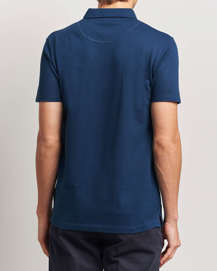Men | Polo Shirts | Sunspel | Riviera Polo Shirt Naval Blue