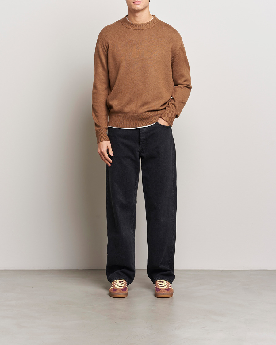 Men | Sweaters & Knitwear | Sunflower | Moon Merino Sweater Camel