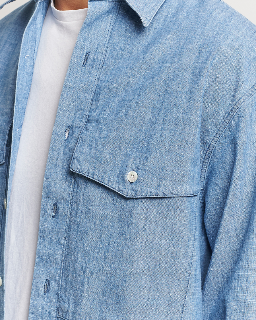 Men | Shirts | Sunflower | Note Shirt Mid Blue