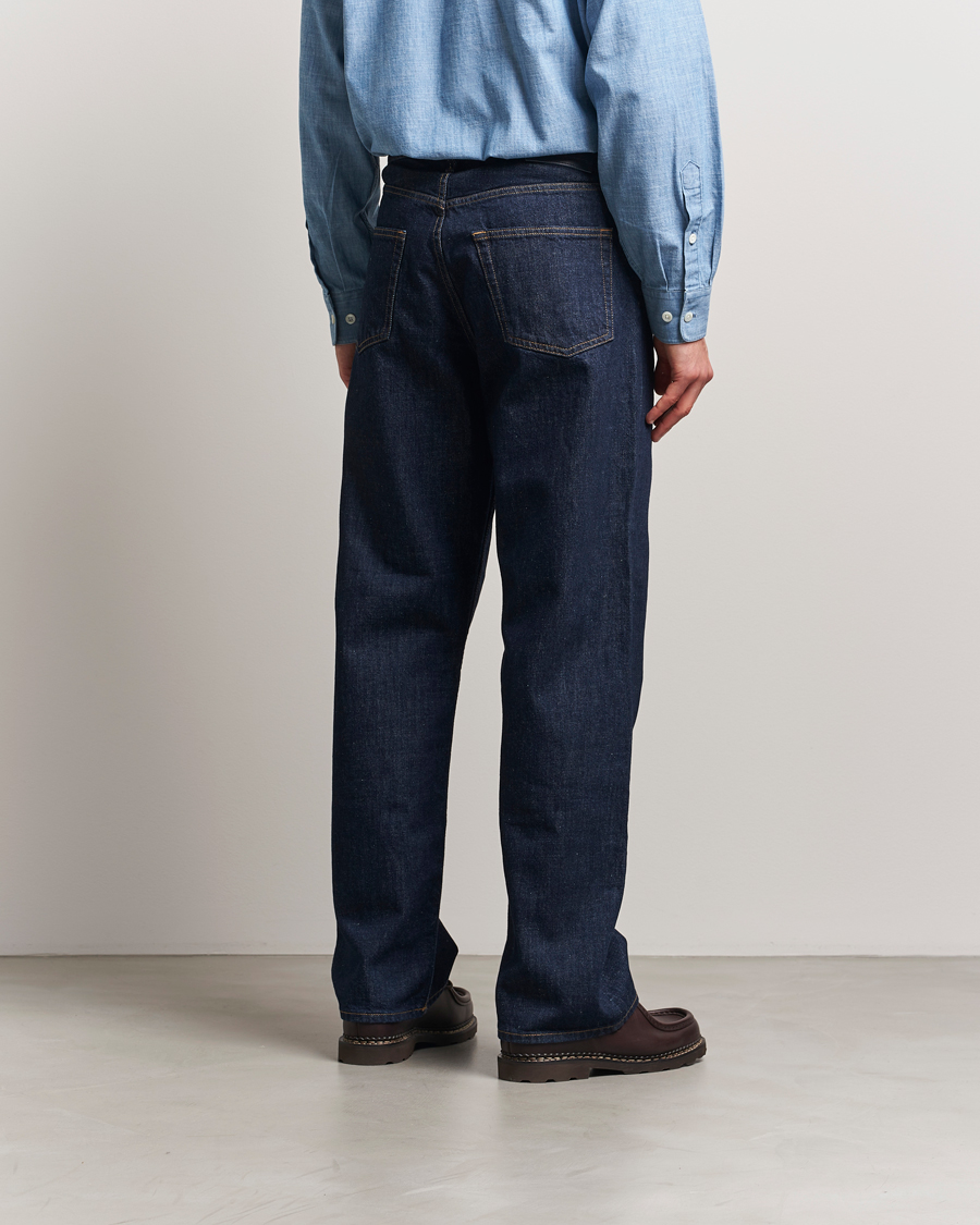 Men | Shirts | Sunflower | Loose Jeans Simple Rinse Blue