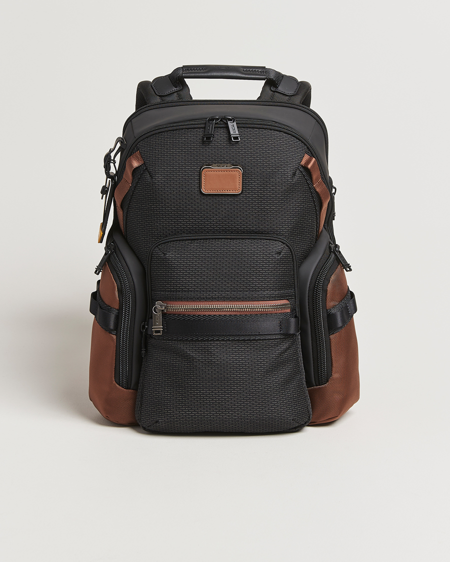 Men | Bags | TUMI | Alpha Bravo Navigation Backpack Black Onyx