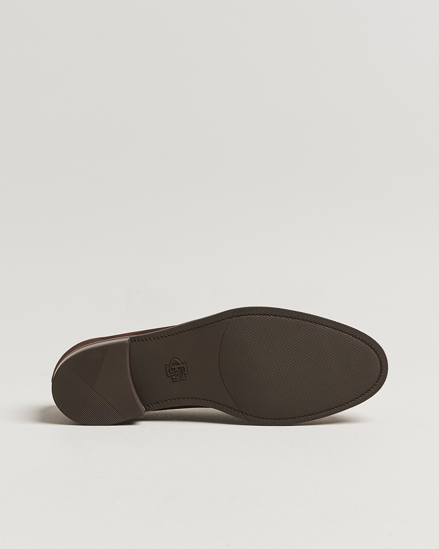 Men | Loafers | Edward Green | Pimlico Suede Loafers Mink