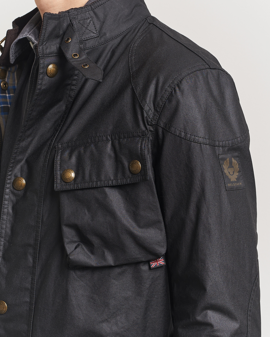 Men | Coats & Jackets | Belstaff | Trialmaster Waxed Jacket Black
