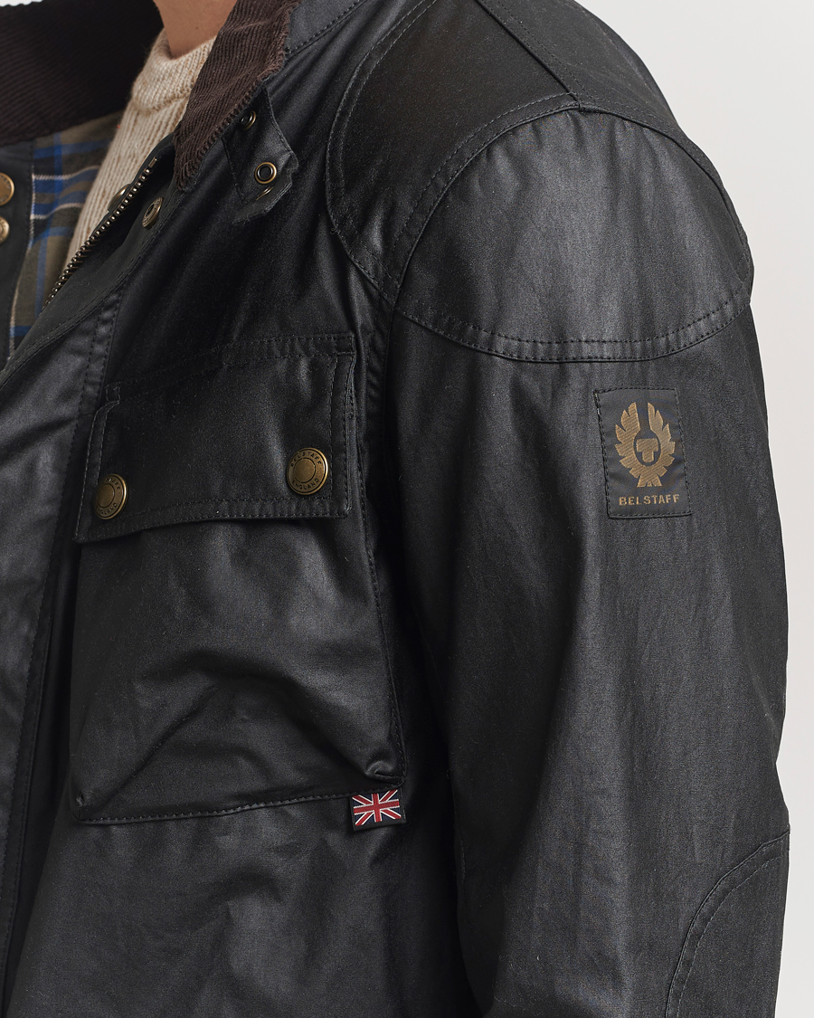 Men | Coats & Jackets | Belstaff | Fieldmaster Wax Jacket Black