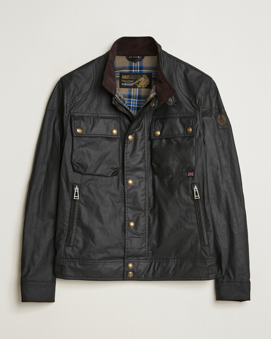 Men | Coats & Jackets | Belstaff | Racemaster Waxed Jacket Black