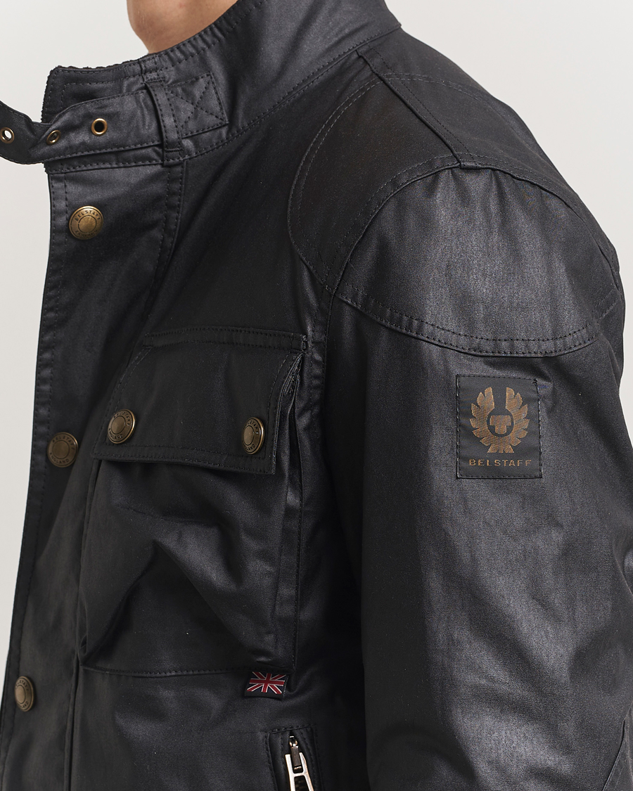 Men | Coats & Jackets | Belstaff | Racemaster Waxed Jacket Black