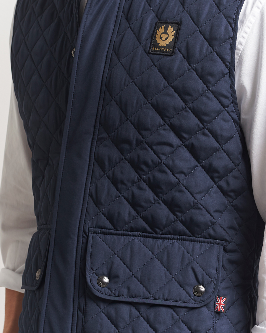 Men | Gilets | Belstaff | Icon Gilet Dark Ink