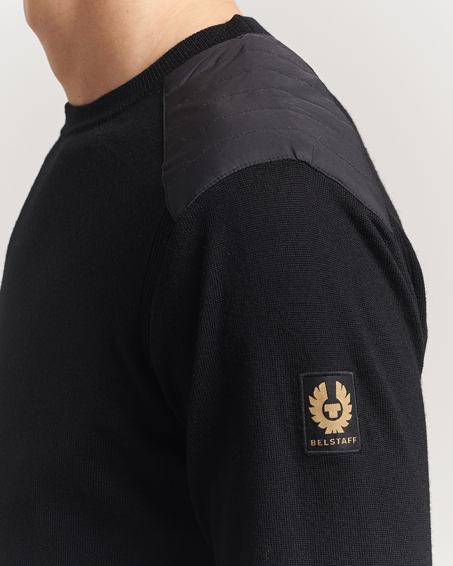 Men | Sweaters & Knitwear | Belstaff | Kerrigan Crewneck Jumper Black