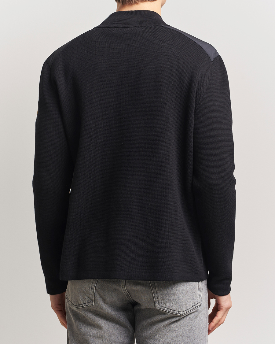 Men | Sweaters & Knitwear | Belstaff | Verge Zip Cardigan BLACK