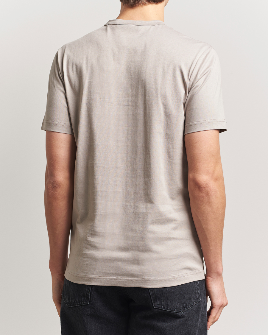 Men | T-Shirts | Belstaff | Cotton Logo T-Shirt Pumice
