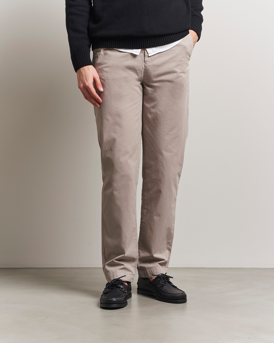 Men | Trousers | Belstaff | Rally Cotton Chino Pumice