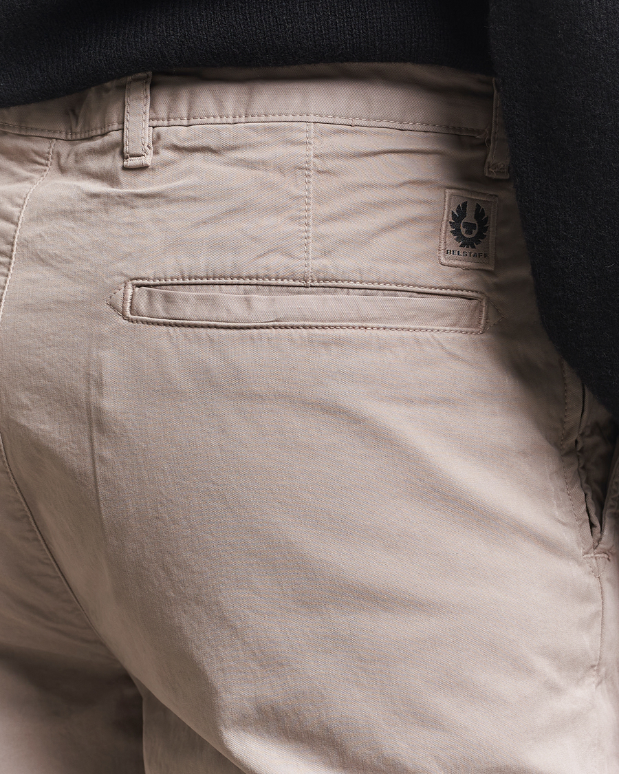 Men | Trousers | Belstaff | Rally Cotton Chino Pumice