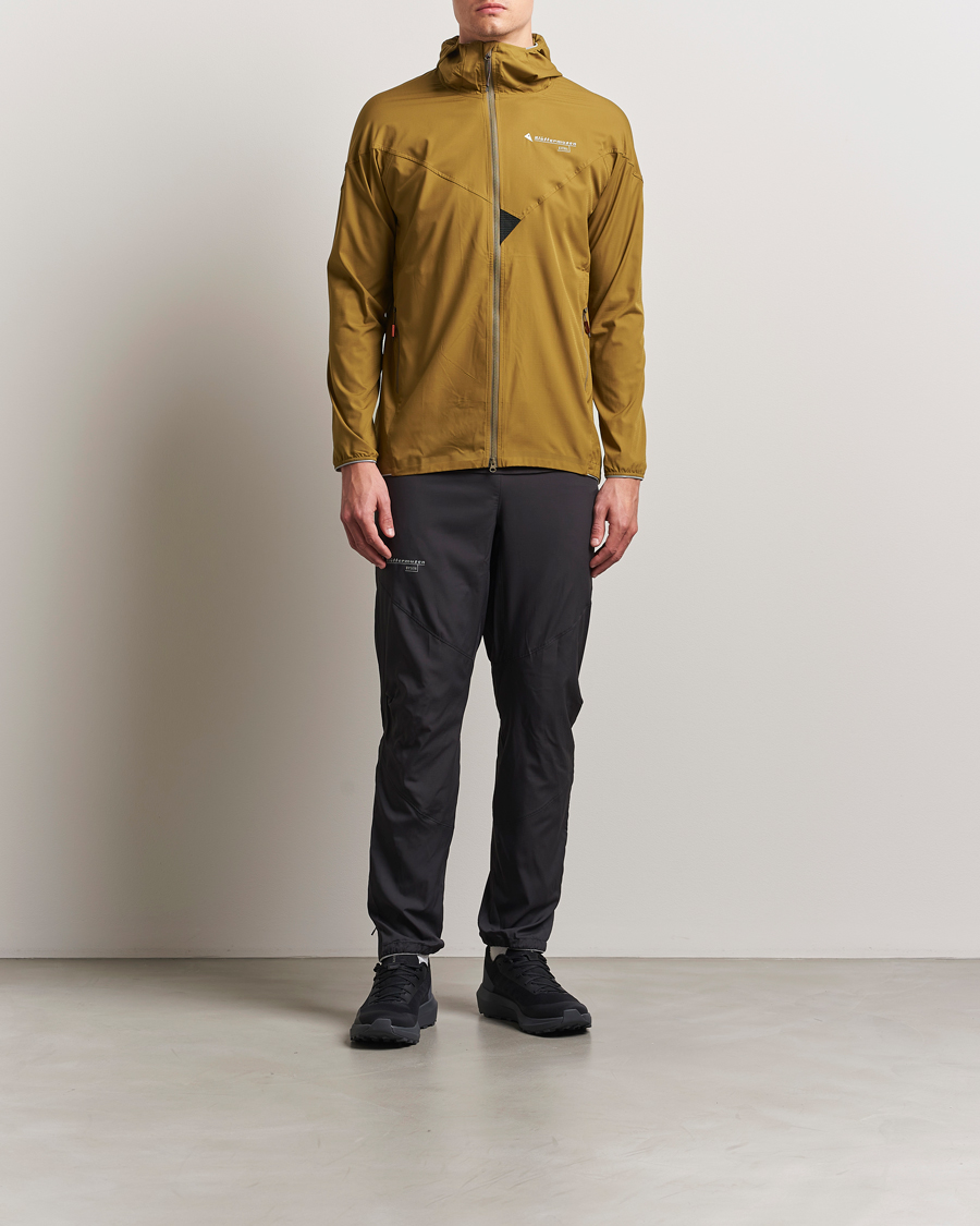 Men | Coats & Jackets | Klättermusen | Eitre Zip Hood Windbreaker Jacket Juniper Green