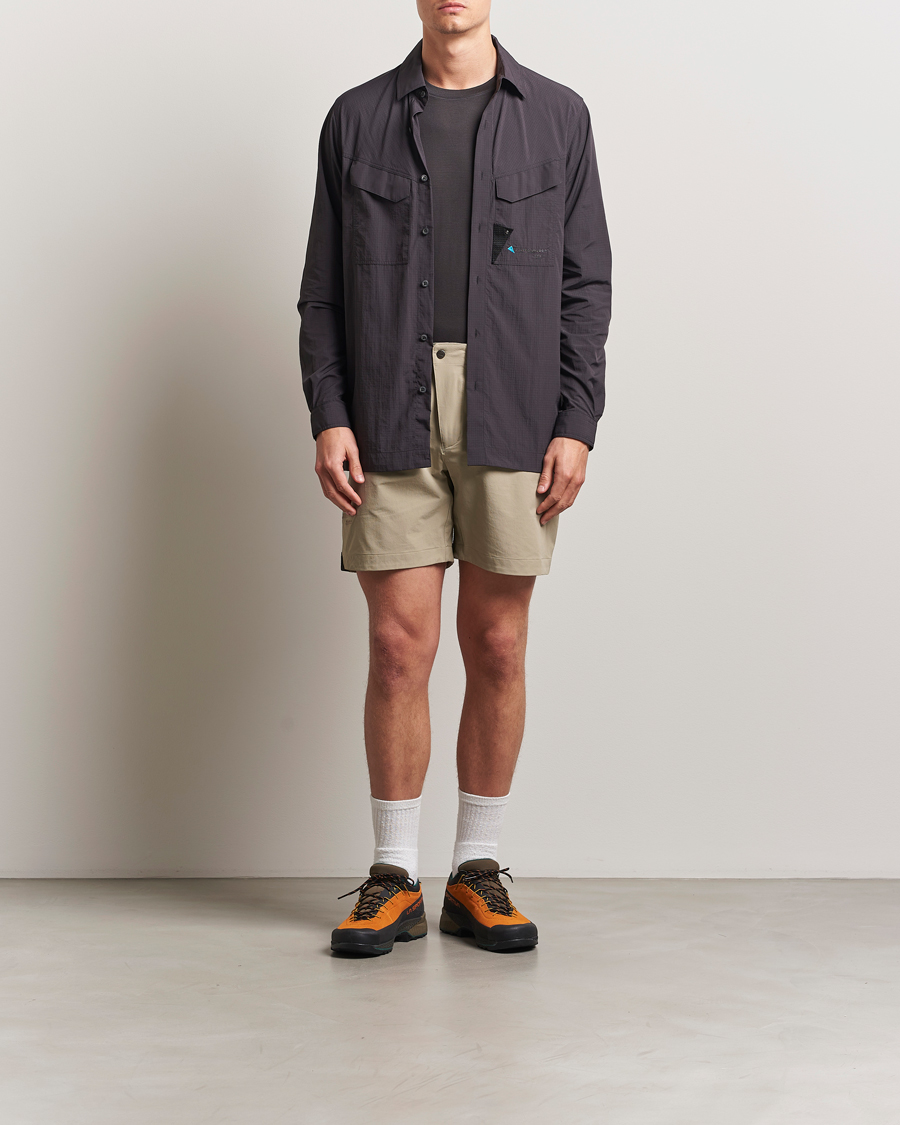 Men | Shorts | Klättermusen | Vanadis 3.0 Function Shorts Silver Green