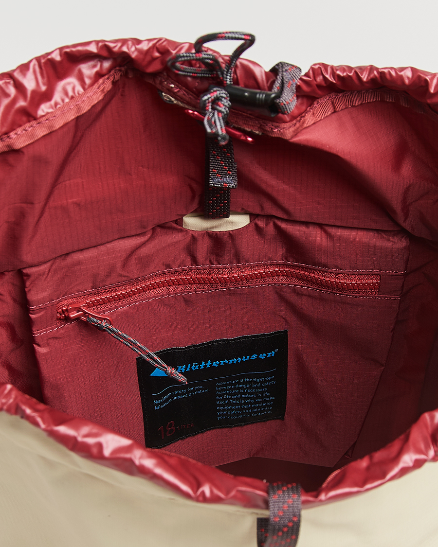 Men | Bags | Klättermusen | Fjörm Backpack 18L Clay