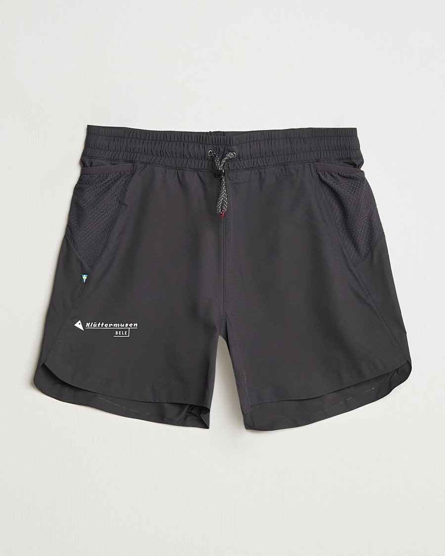 Men | Shorts | Klättermusen | Bele Running Shorts Raven