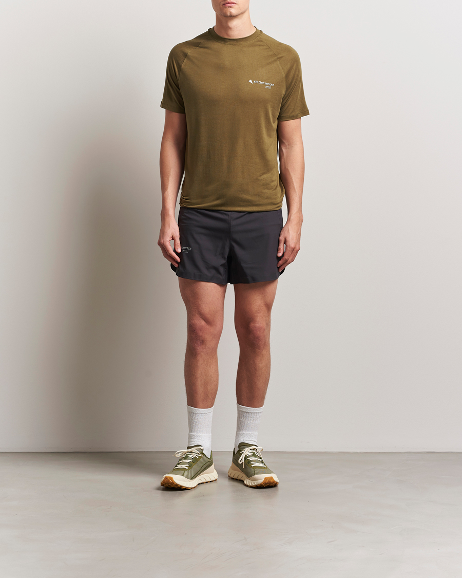 Men | Shorts | Klättermusen | Bele Running Shorts Raven