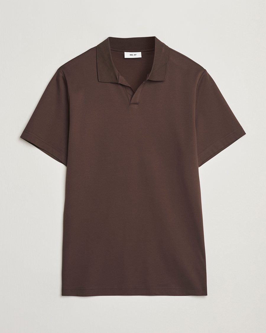 Men | Polo Shirts | NN07 | Paul Polo Demitasse Brown