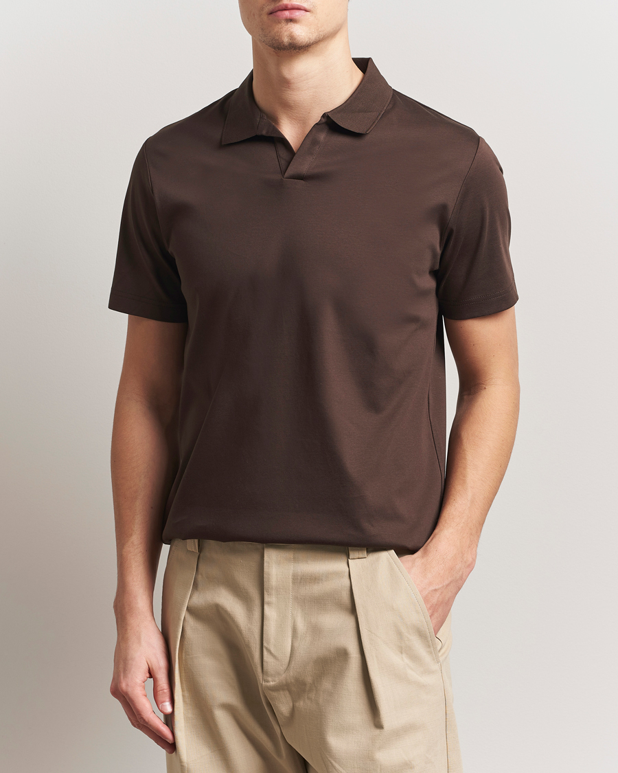 Men | Polo Shirts | NN07 | Paul Polo Demitasse Brown