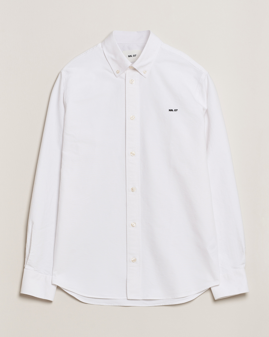 Men | Shirts | NN07 | Colby Oxford Shirt White