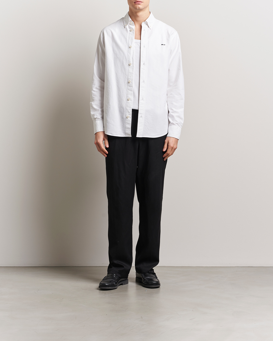Men | Shirts | NN07 | Colby Oxford Shirt White