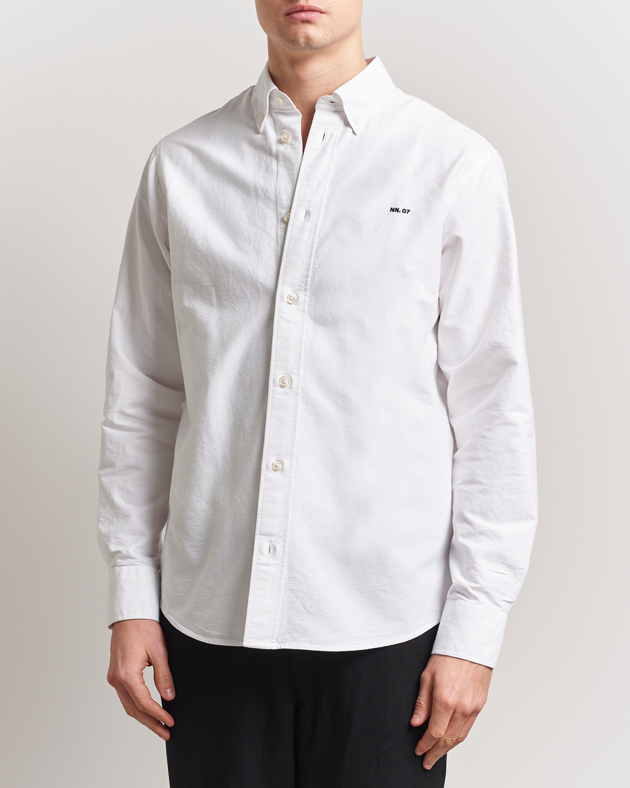 Men | Shirts | NN07 | Colby Oxford Shirt White