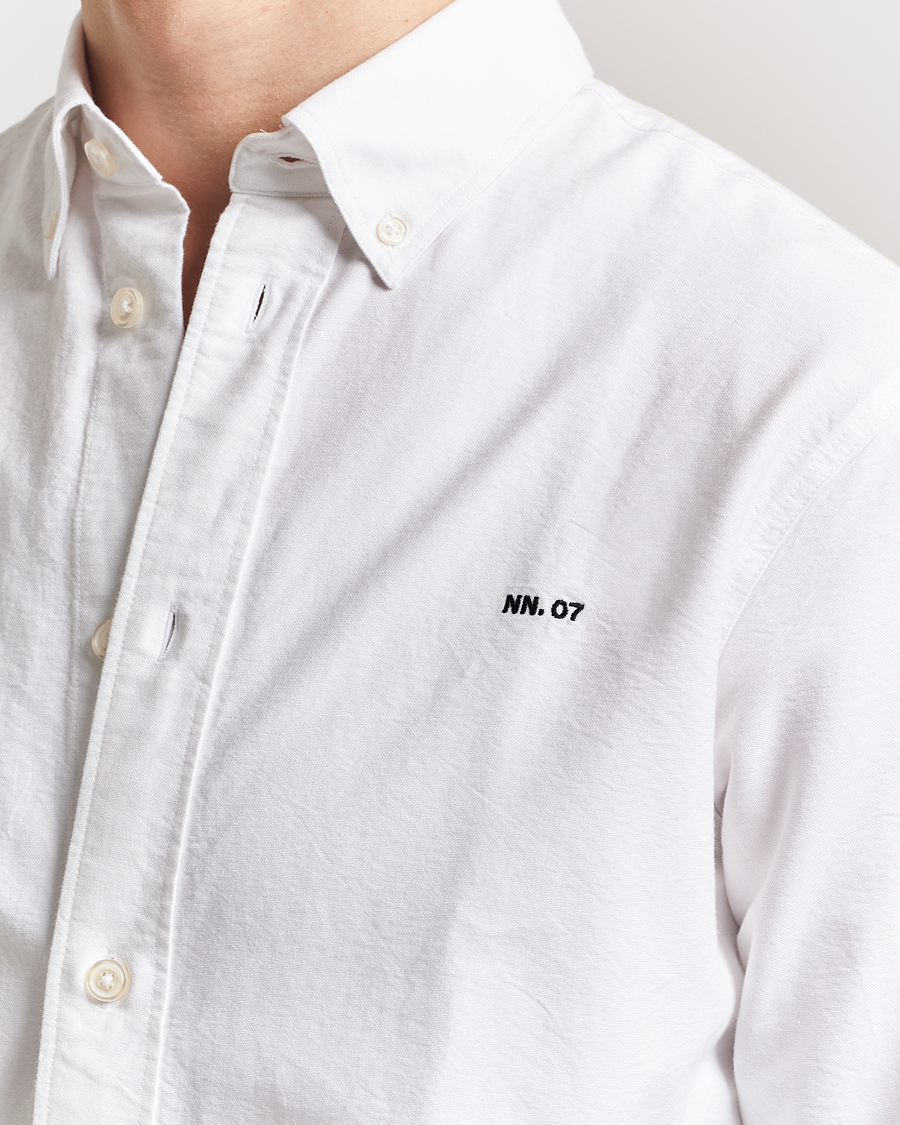 Men | Shirts | NN07 | Colby Oxford Shirt White