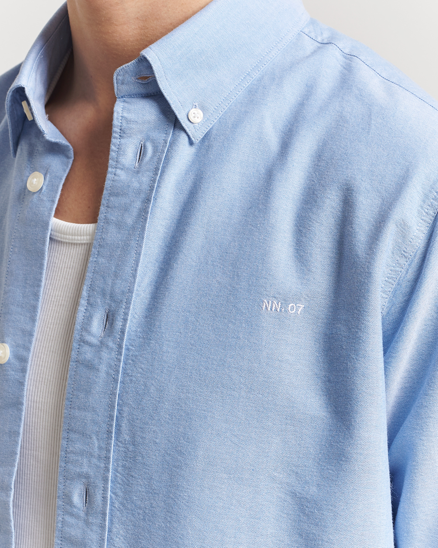 Men | Shirts | NN07 | Colby Oxford Shirt Light Blue