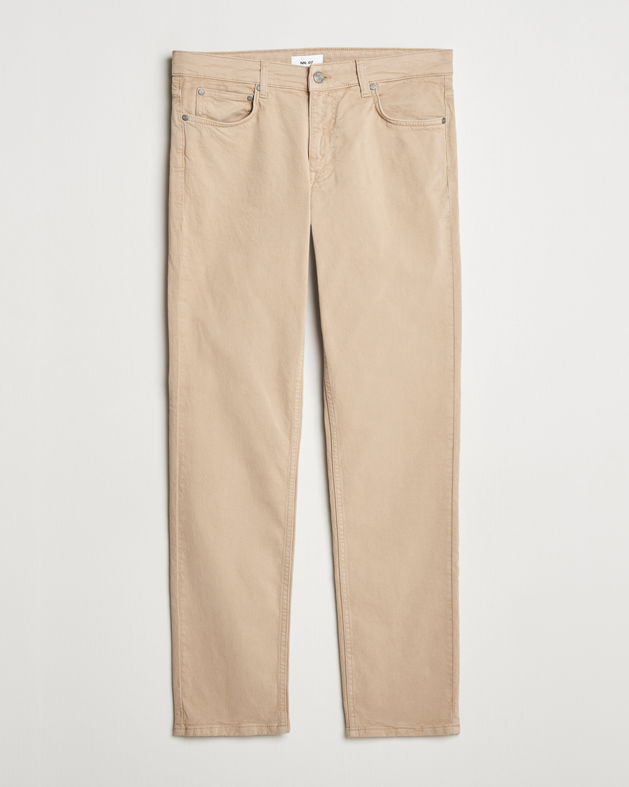 Men | Trousers | NN07 | Tony 5-Pocket Pants Khaki Beige
