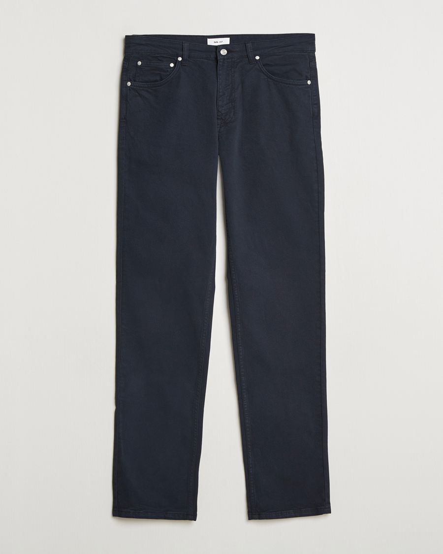 Men | Trousers | NN07 | Tony 5-Pocket Pants Navy Blue