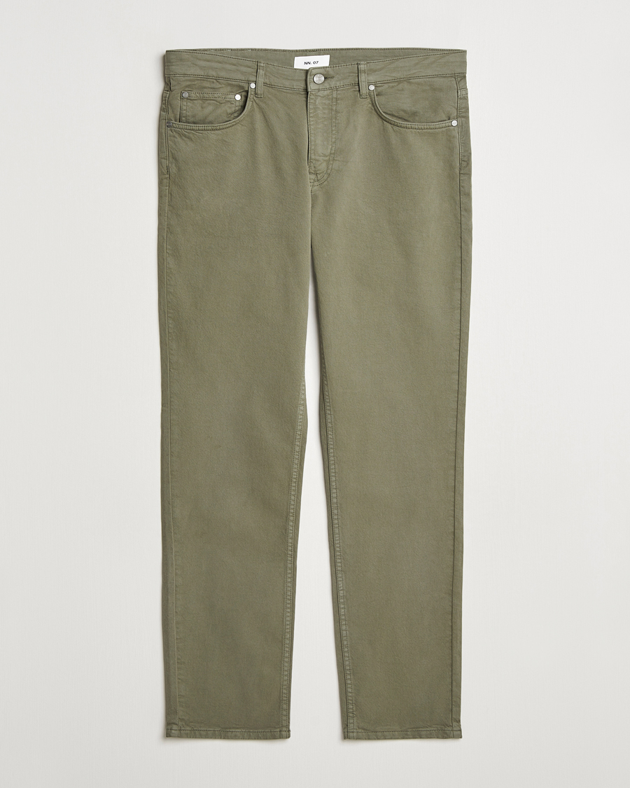 Men | Trousers | NN07 | Tony 5-Pocket Pants Capers Green