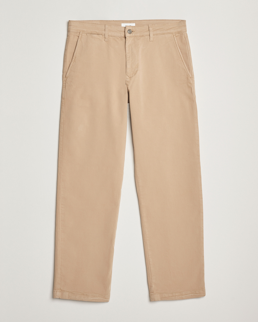 Men | Trousers | NN07 | Aden Regular Fit Chinos Khaki Beige
