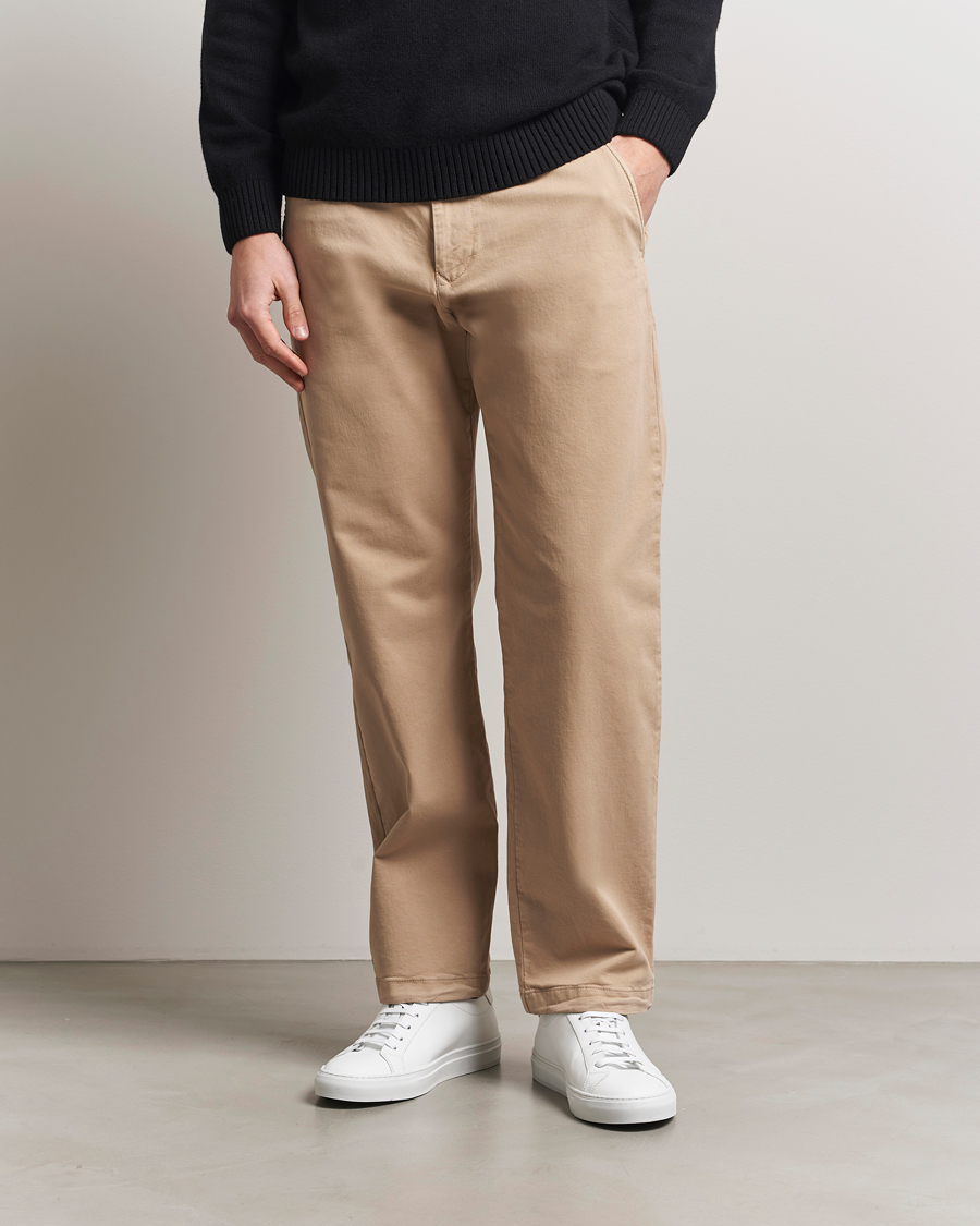 Men | Trousers | NN07 | Aden Regular Fit Chinos Khaki Beige