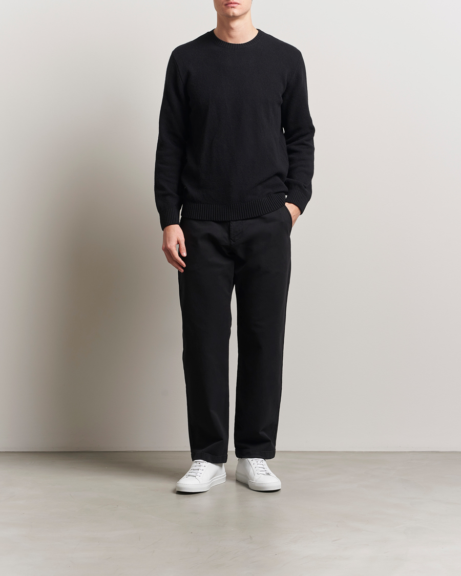 Men | Trousers | NN07 | Aden Regular Fit Chinos Black