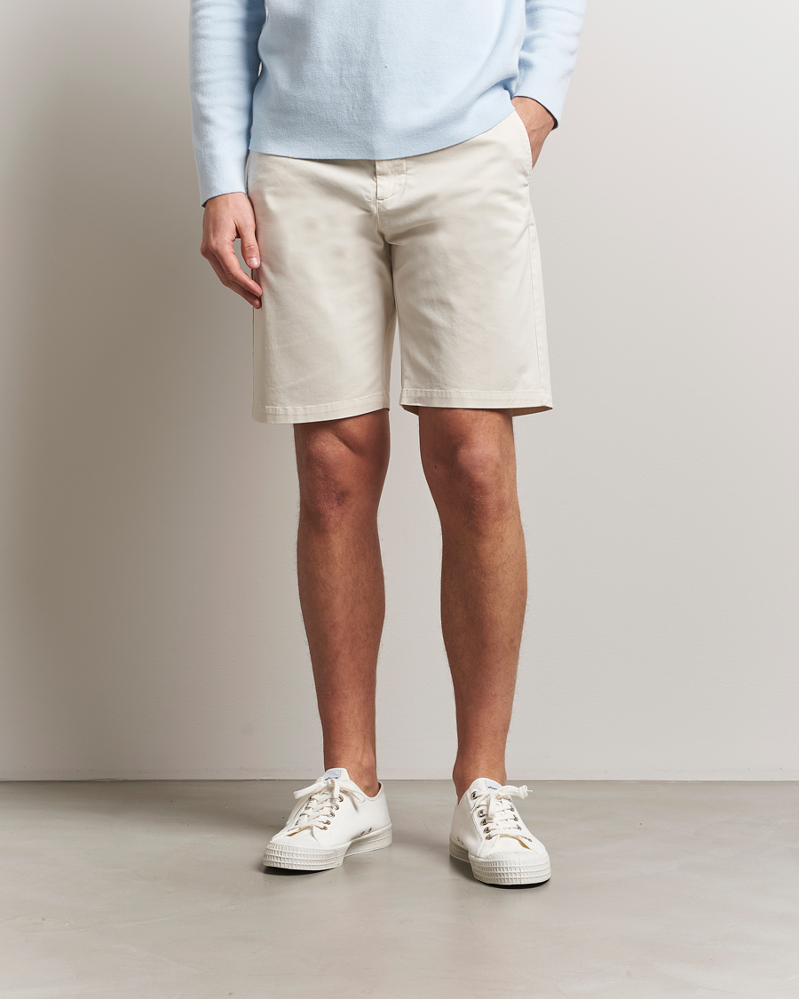 Men | Shorts | NN07 | Crown Shorts Ivory