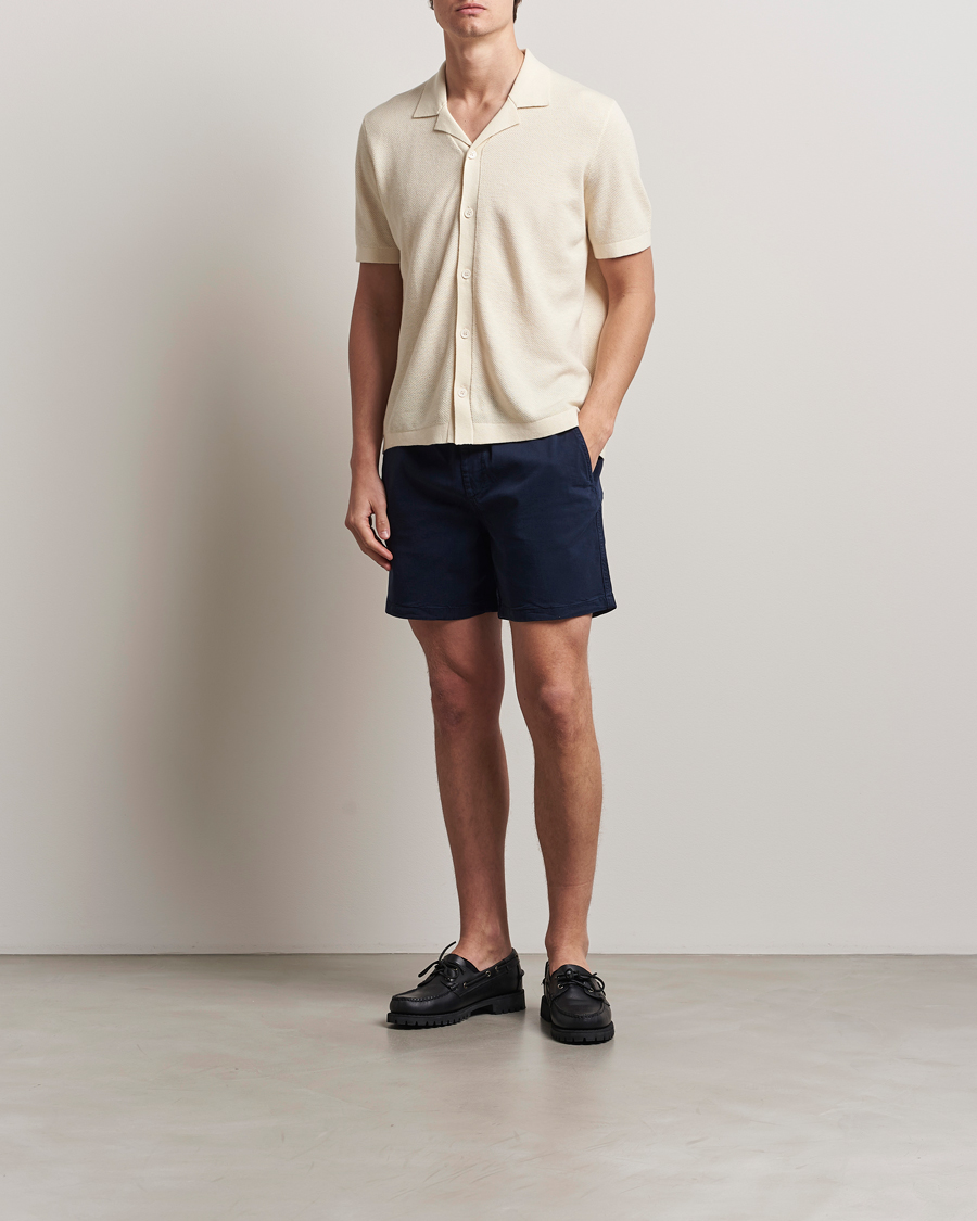 Men | Shorts | NN07 | Gregor Drawstring Shorts Navy Blue
