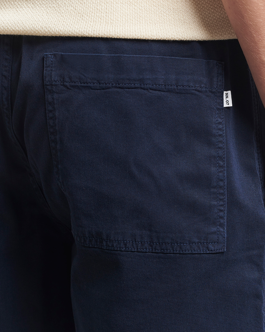 Men | Shorts | NN07 | Gregor Drawstring Shorts Navy Blue