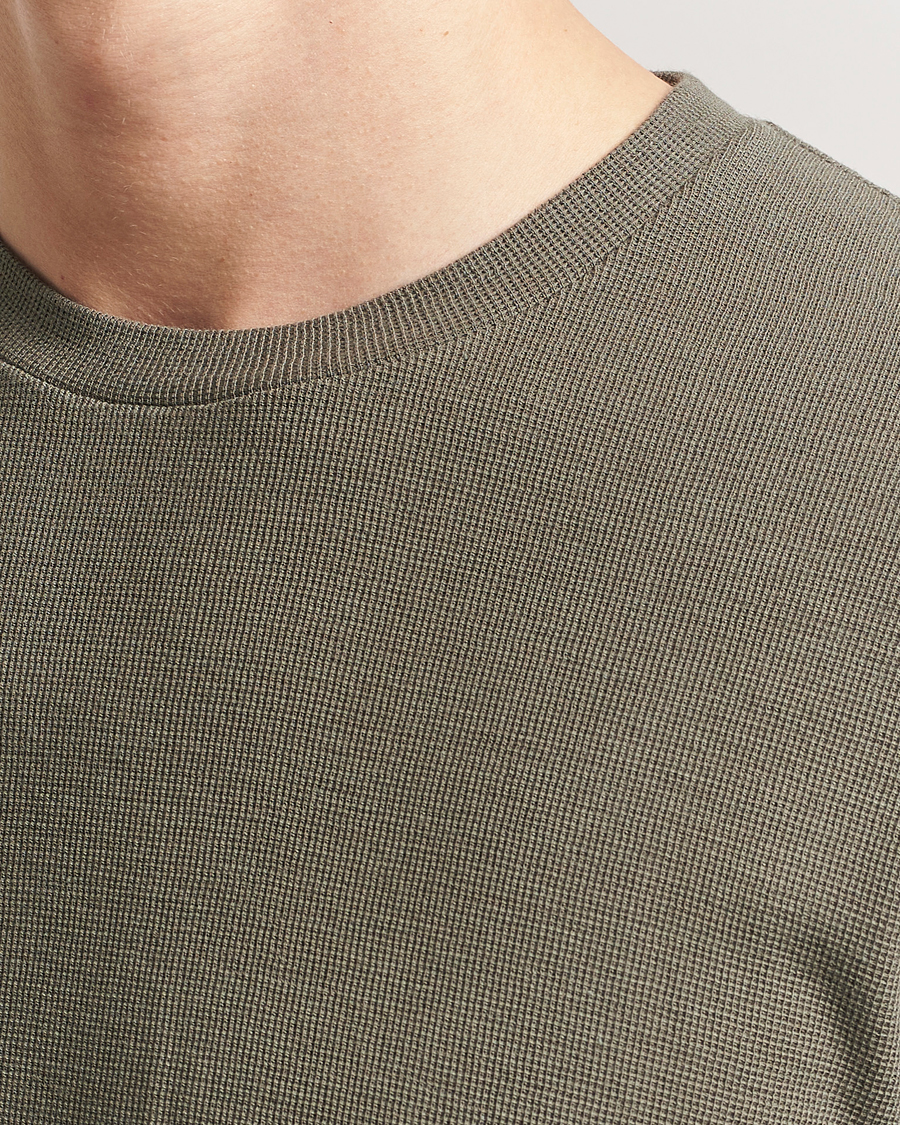 Men | T-Shirts | NN07 | Clive Crew Neck T-Shirt Capers Green