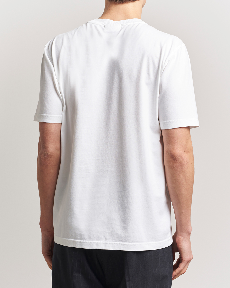 Men | T-Shirts | NN07 | Adam Printed Crew Neck T-Shirt White