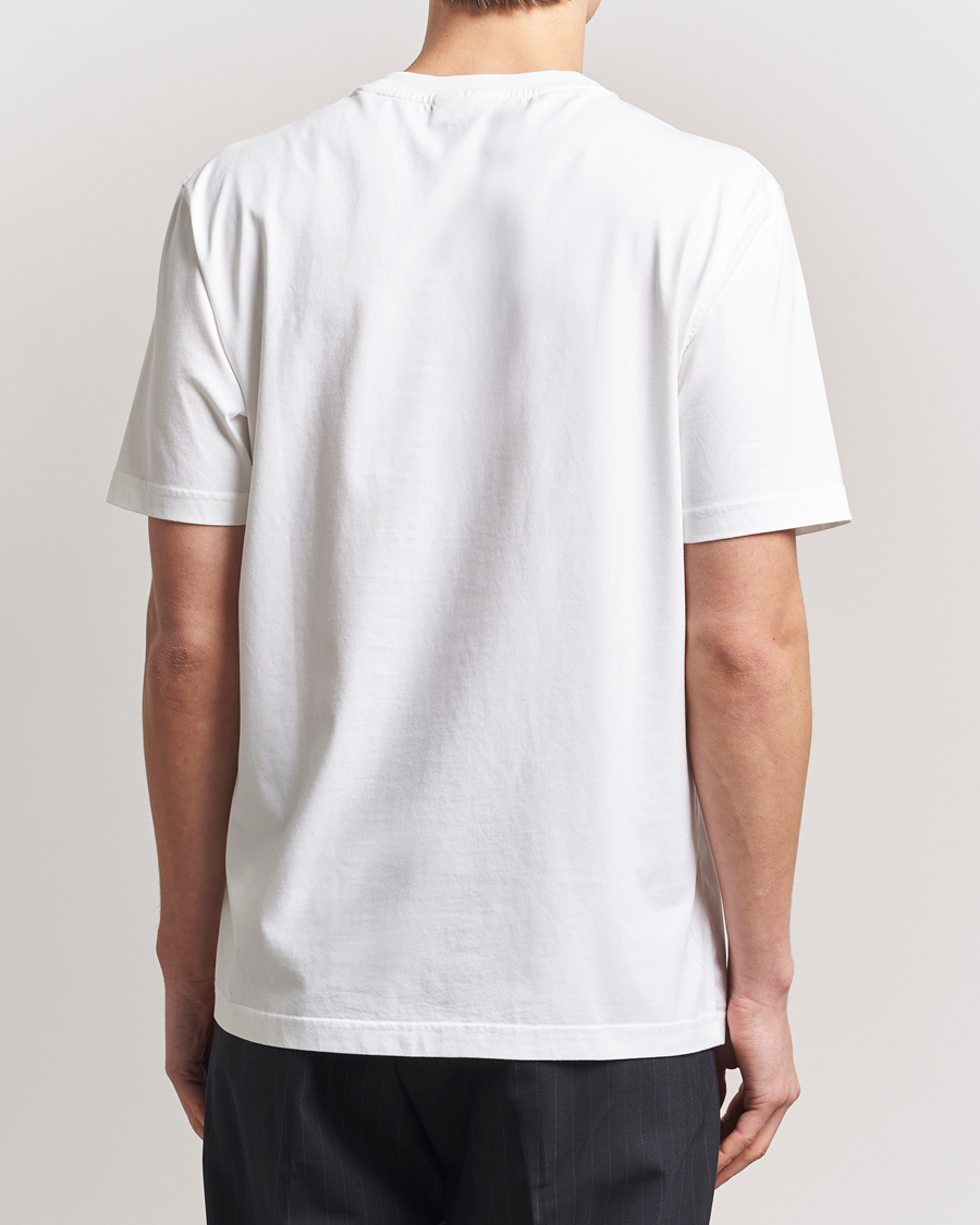 Men | T-Shirts | NN07 | Adam Printed Crew Neck T-Shirt White