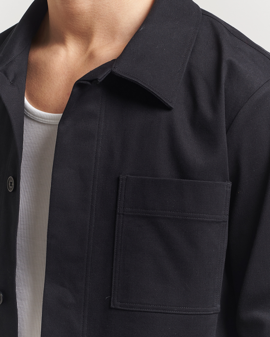 Men | Shirts | NN07 | Olav Pocket Overshirt Black