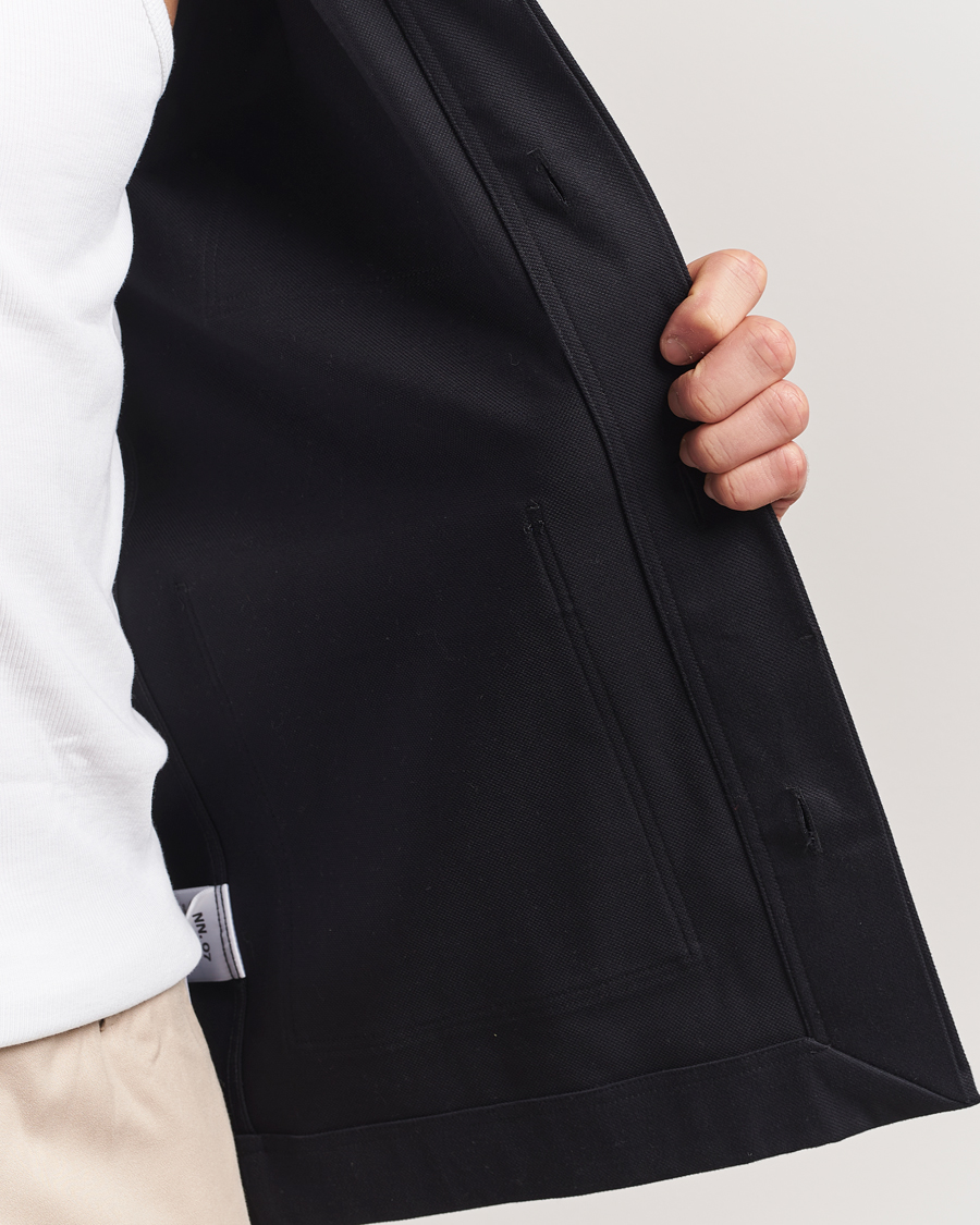 Men | Shirts | NN07 | Olav Pocket Overshirt Black