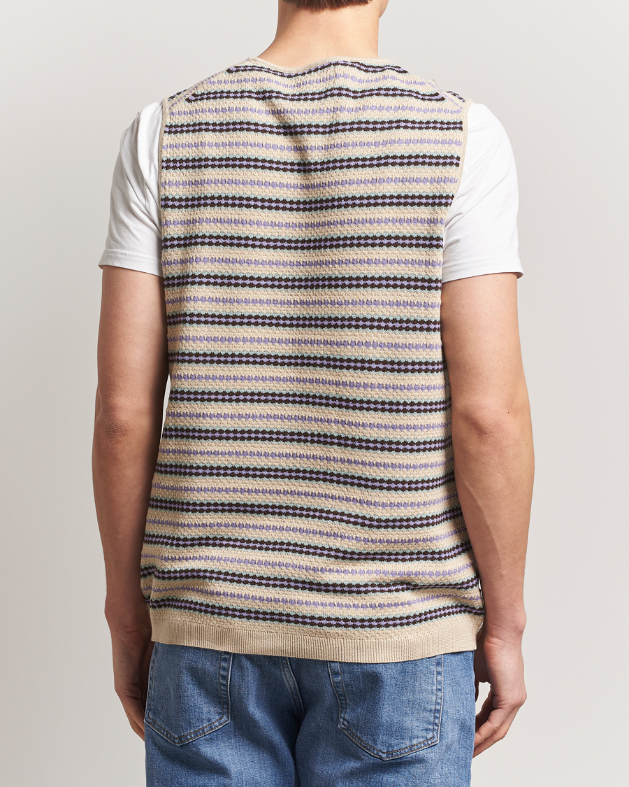 Men | Sweaters & Knitwear | NN07 | Bari Structured Slipover Multi Stripe