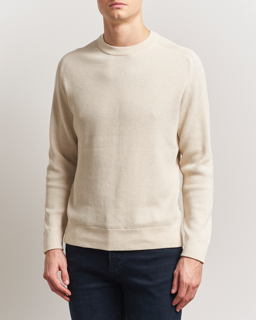 Men | Sweaters & Knitwear | NN07 | Kevin Cotton Knitted Sweater Ivory