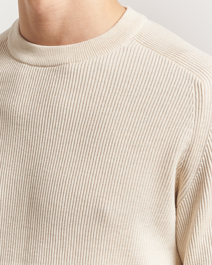 Men | Sweaters & Knitwear | NN07 | Kevin Cotton Knitted Sweater Ivory