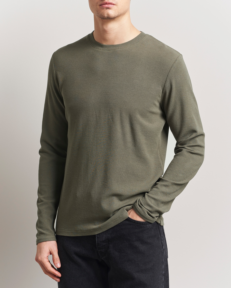 Men | Sweaters & Knitwear | NN07 | Clive Knitted Sweater Capers Green