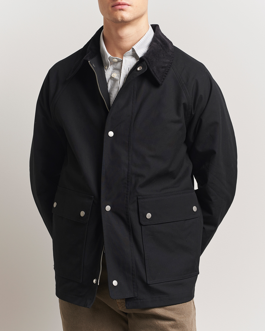 Men | Coats & Jackets | NN07 | Glenn Brittish Millrain Jacket Black