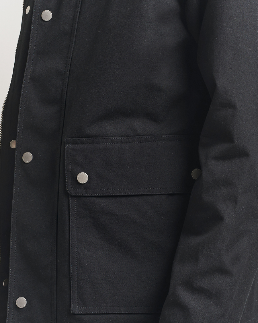 Men | Coats & Jackets | NN07 | Glenn Brittish Millrain Jacket Black